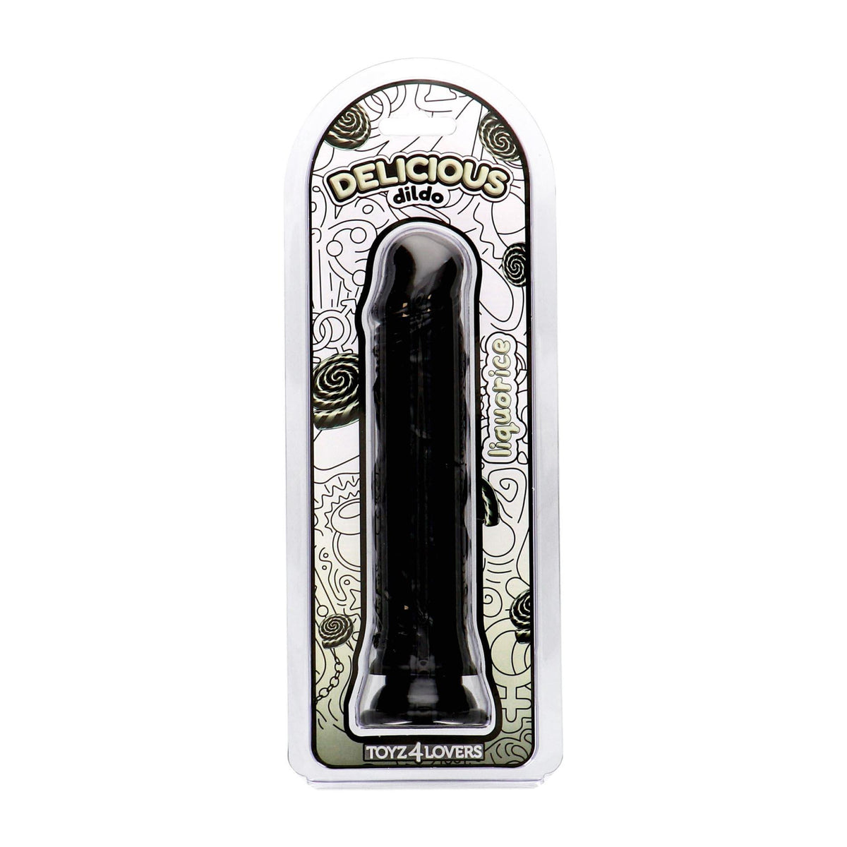 5-Dildo realistyczne Jim Liquorice z zapachem lukrecji 20 cm-5