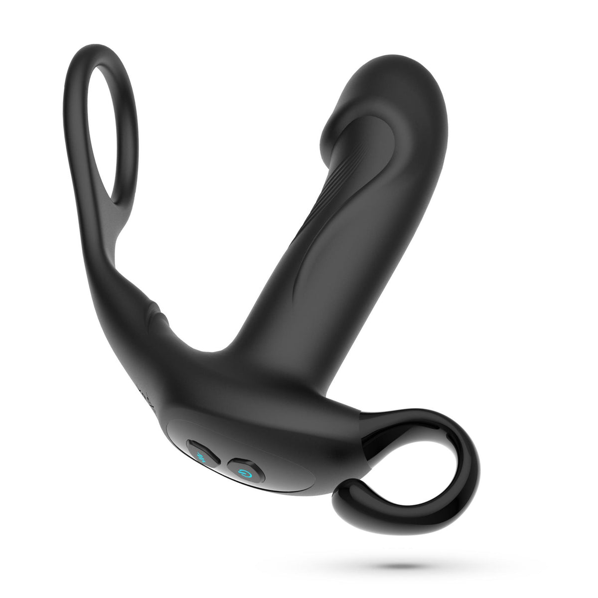 10-Masażer prostaty Crushious Magoo z pierścieniem i pilotem USB 14 cm-10