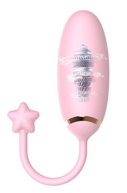 7-Jajko wibrujące z aplikacją B Series Cute silikonowe 8 cm-7