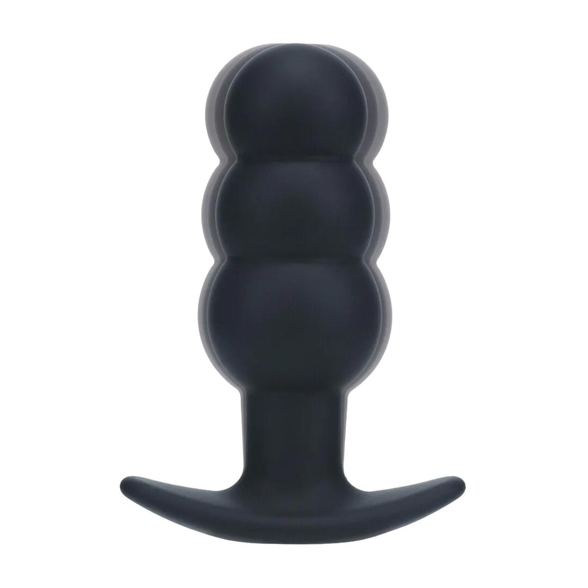7-Wibrujący korek analny Tri Bulb silikonowy Levelz czarny USB-7