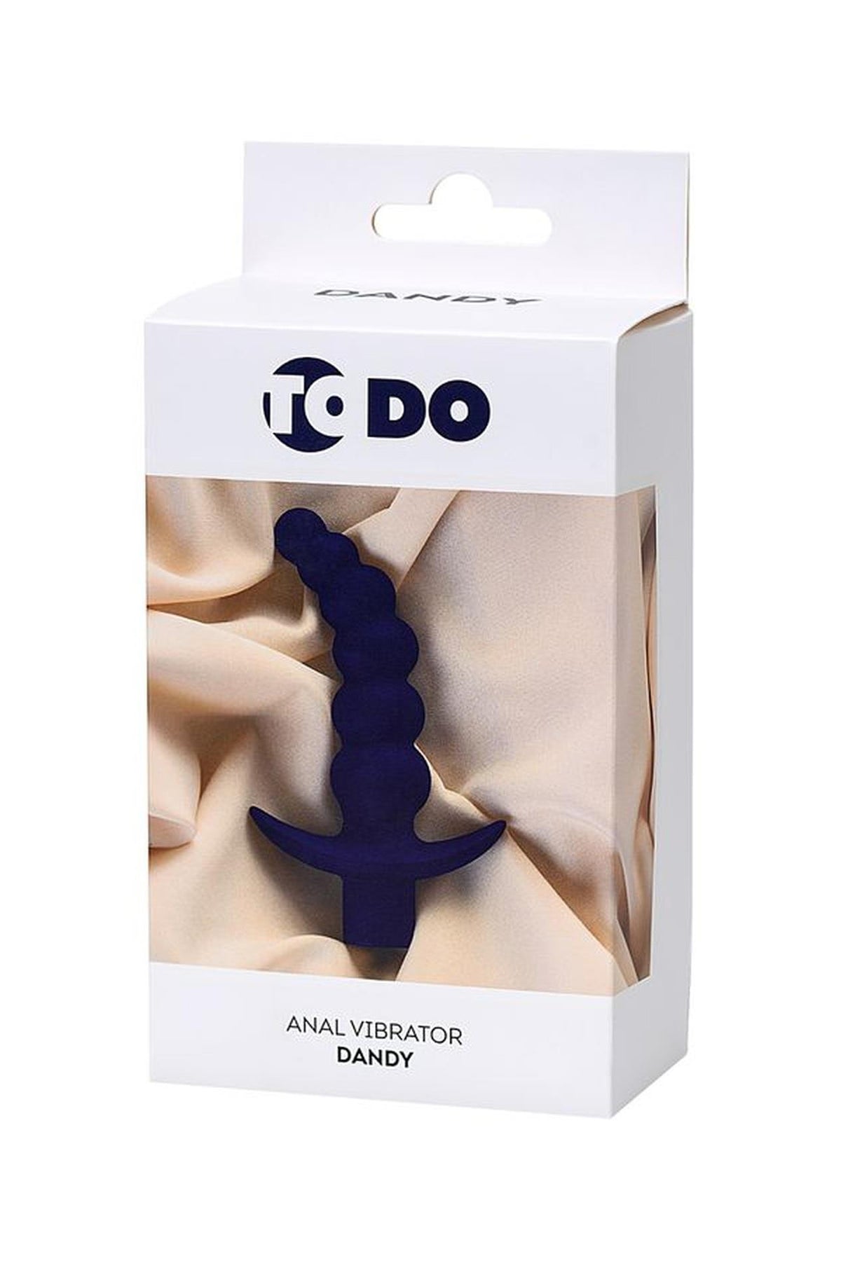 6-Wibrator analny Dandy ToDo z wypustkami na baterie AAA-6