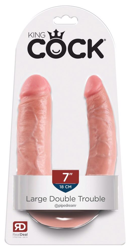 5-Podwójne dildo King Cock Large Double Trouble PVC 43 cm-5