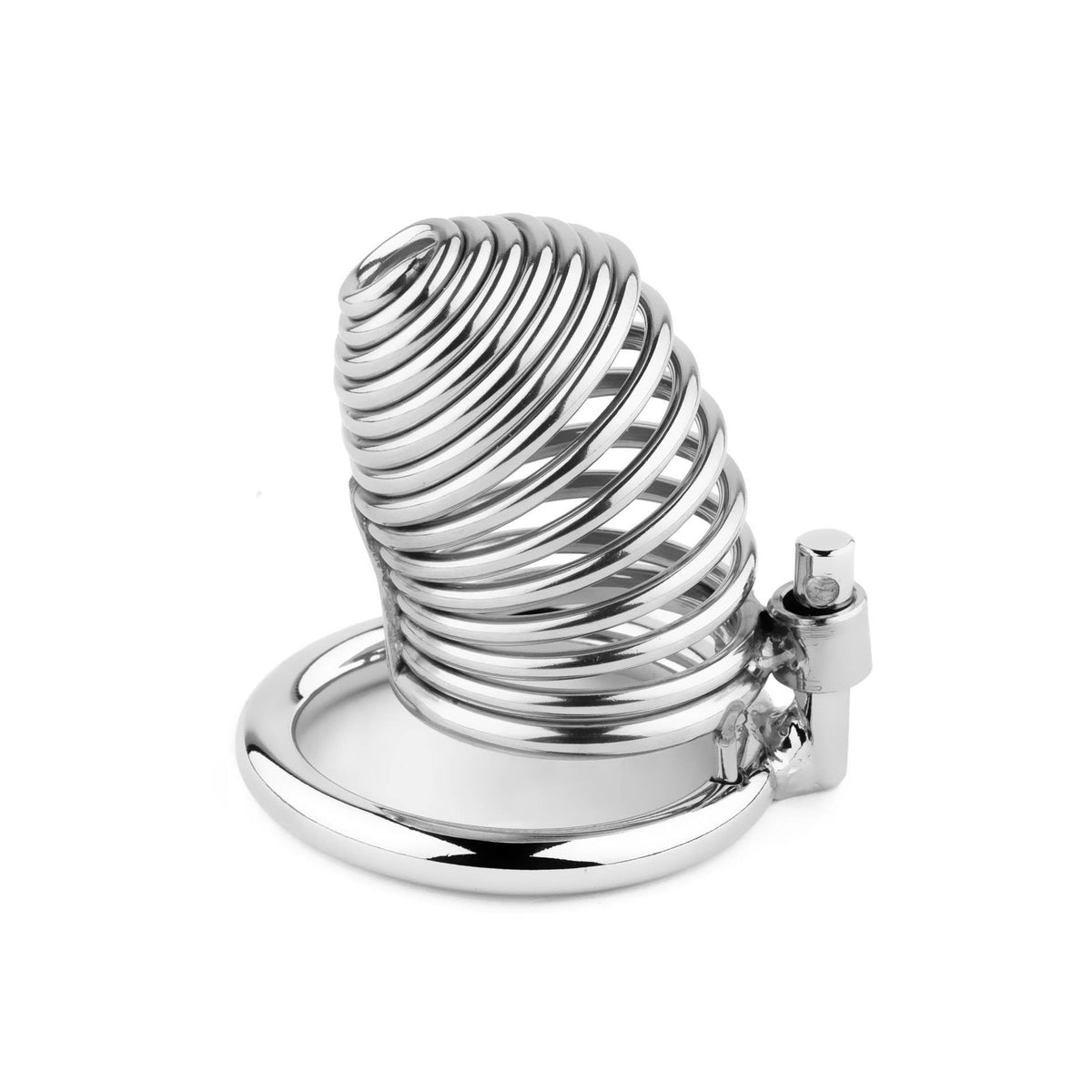 4-Stalowa spiralna klatka na penisa B Series HeavyFun 7,7 cm-4
