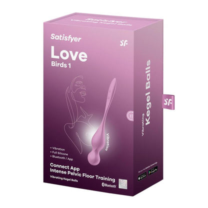 1-Wibrator silikonowy Satisfyer Love Birds 1 różowy USB-1