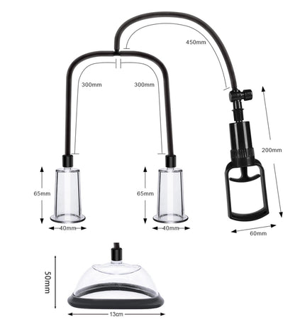 6-Zestaw pompek silikonowych Passion Female Pumps Set B Series Power-6
