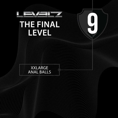 6-Kulki analne silikonowe Levelz XXL 6 cm czarny-6