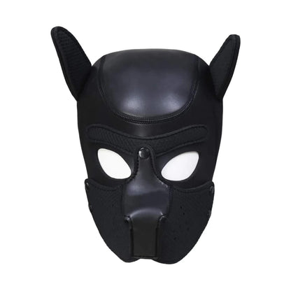 6-Maska puppy neoprenowa Ouch! czarna 31 cm-6