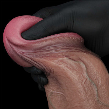 13-13"""" Dual Layered Silicone Cock XXL-13