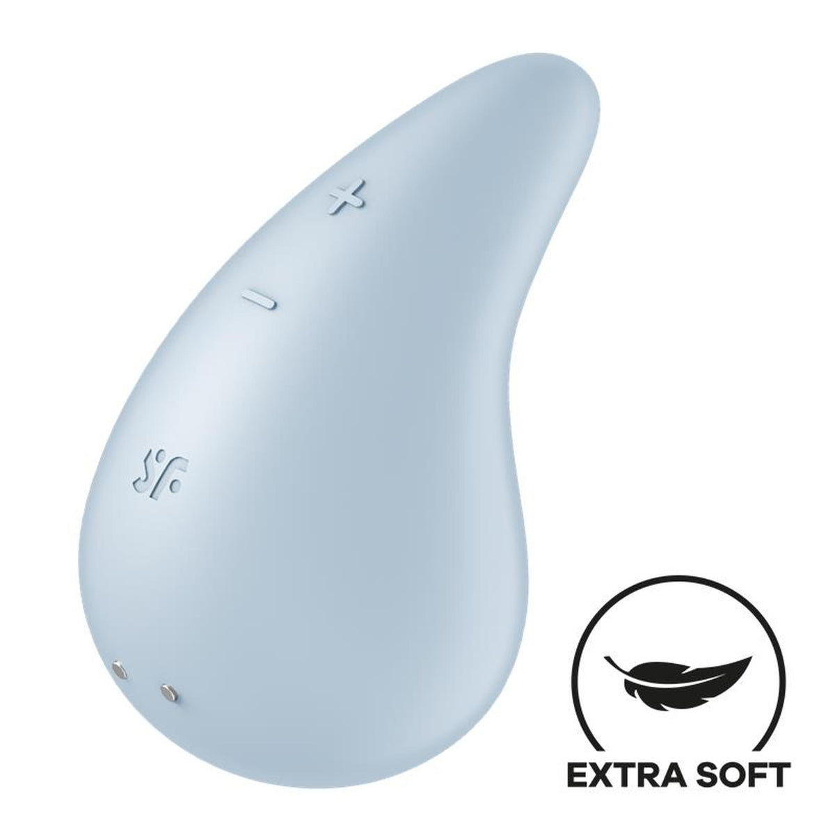 5-Wibrator mini Satisfyer Dew Drop niebieski silikonowy USB-5