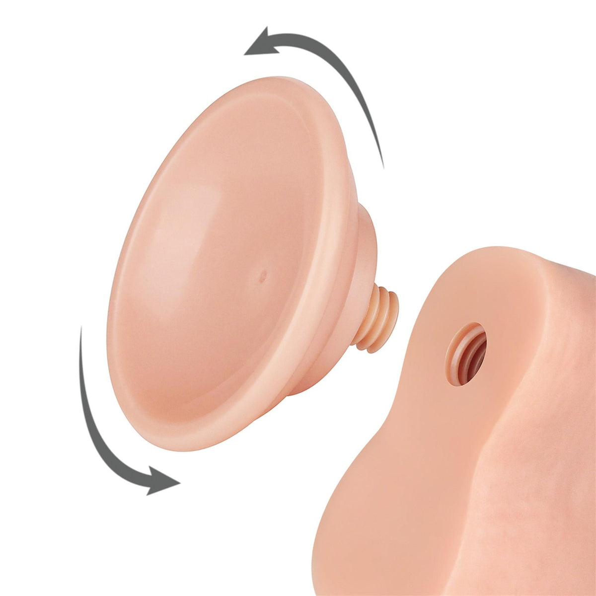 4-8'' Sliding Skin Dual Layer Dong Flesh-4