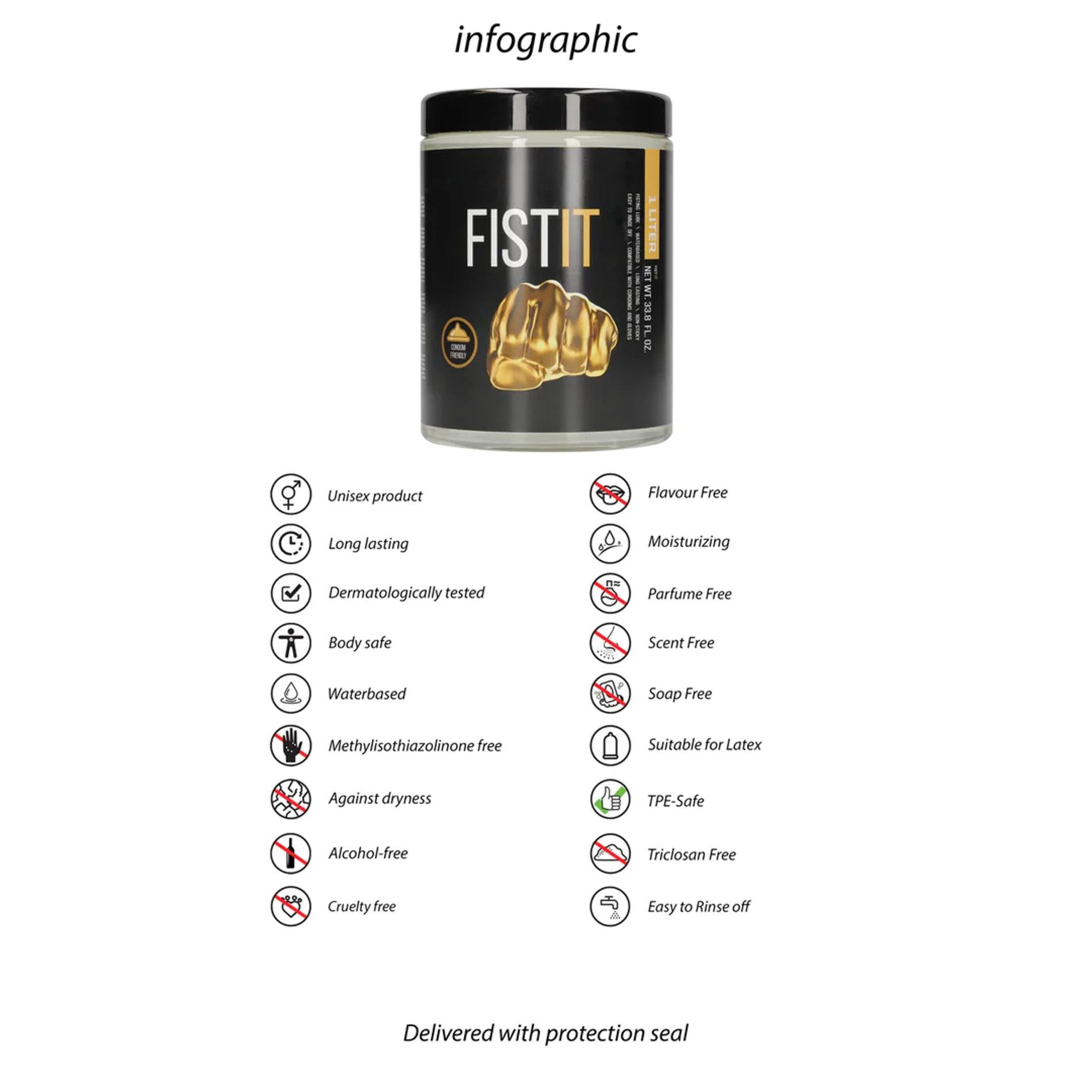 4-Waterbased Lubricant - Jar - 1000 ml-4