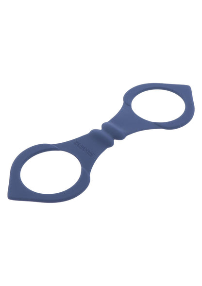 5-Kajdanki silikonowe Taboom niebieskie 27 cm-5