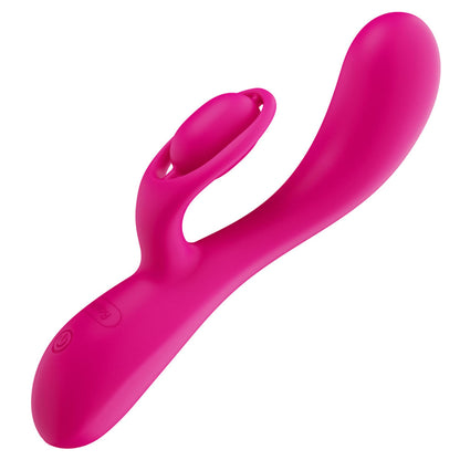 17-Wibrator króliczek silikonowy Lovetoy LAllure Swirl USB 20 cm-17