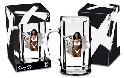 6-Kufel szklany Sexy Sip 500ml House of Mugs-6