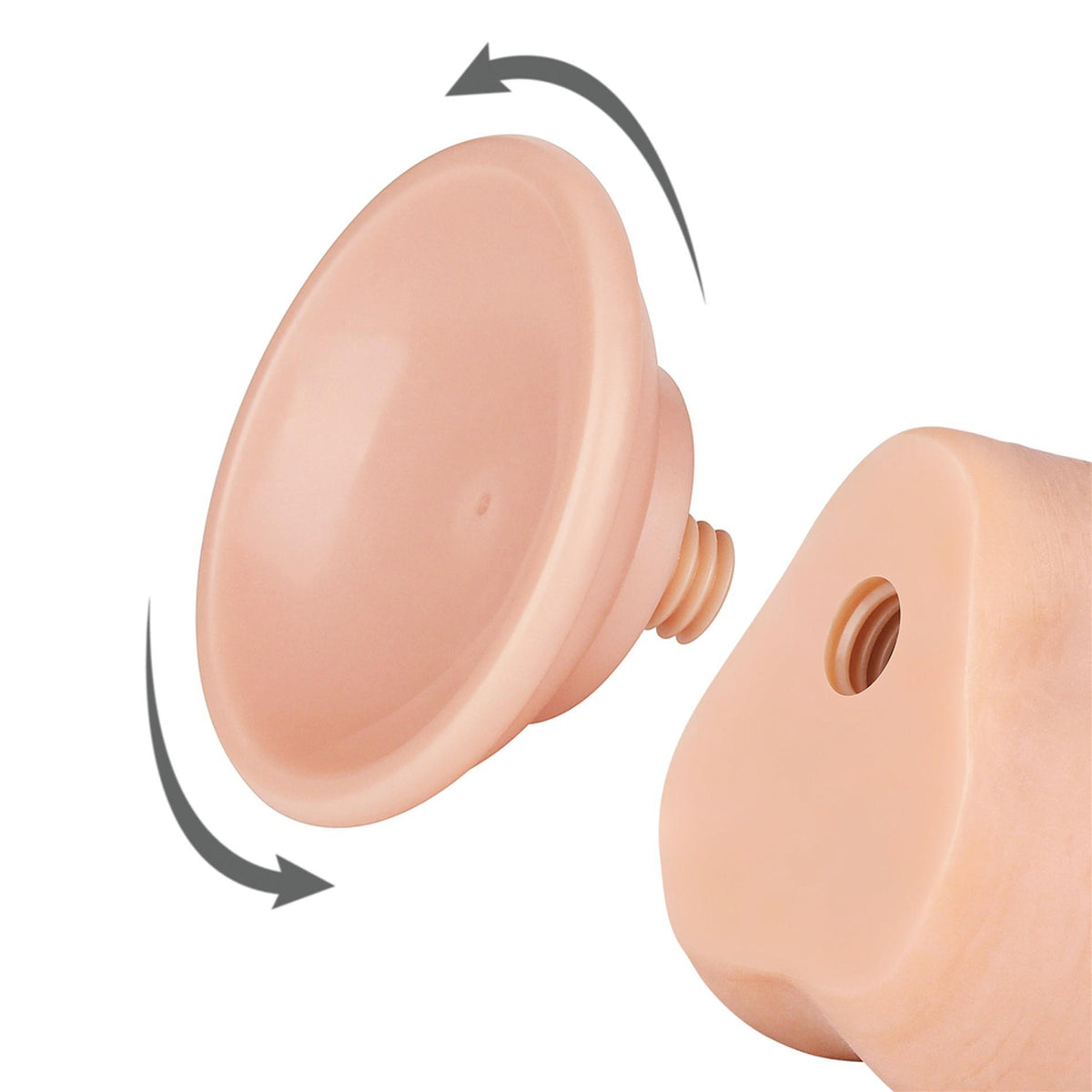 6-7.5'' Sliding Skin Dual Layer Dong Flesh-6