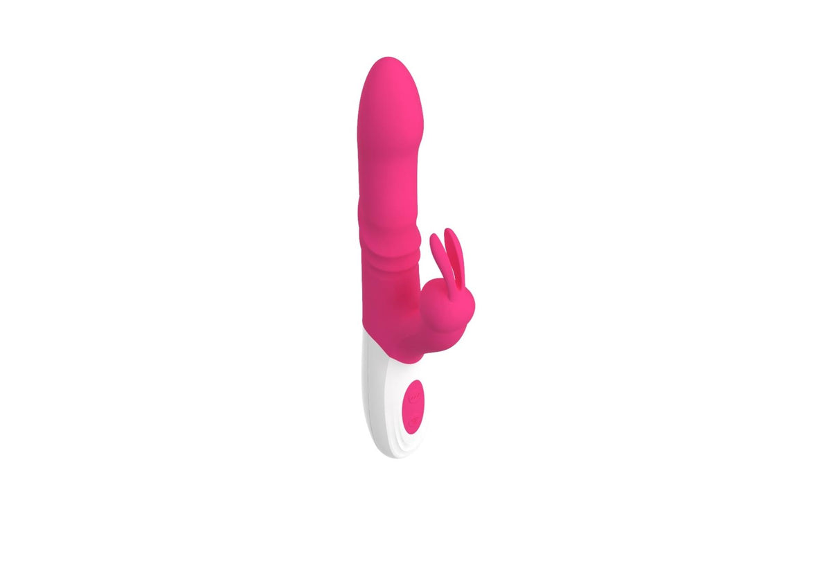 6-Wibrator króliczek Eie silikonowy USB 10 funkcji obrotowy posuwisty-6