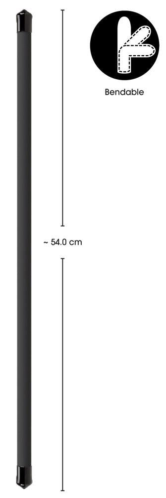 4-BK bendable cock & ball ring-4