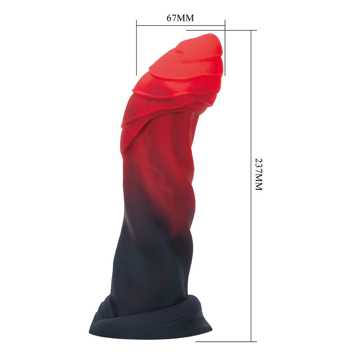 6-Dildo silikonowe Power Monsters Infernal Goliath 25 cm-6