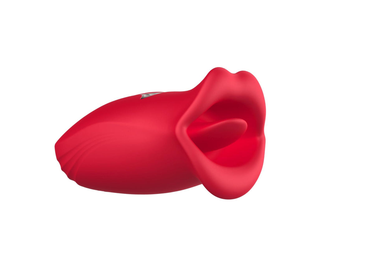 4-Stymulator łechtaczki z języczkiem B Series Cute czerwony USB-4