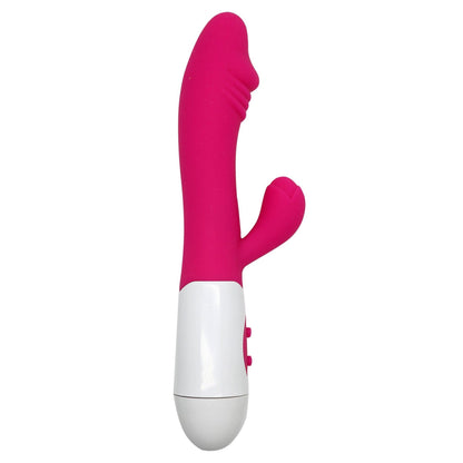 2-Wibrator króliczek silikonowy Power Escorts 20 cm czarny-2