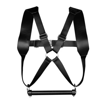 7-Uprząż BDSM Ouch! regulowana czarna 32 cm-7