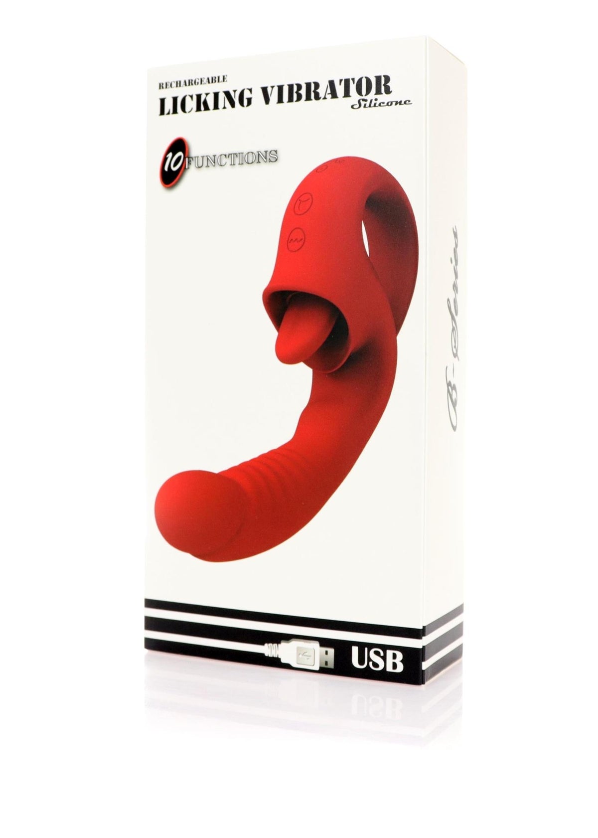 5-Wibrator - Rechargeable Licking Vibrator USB 10 Functions-5