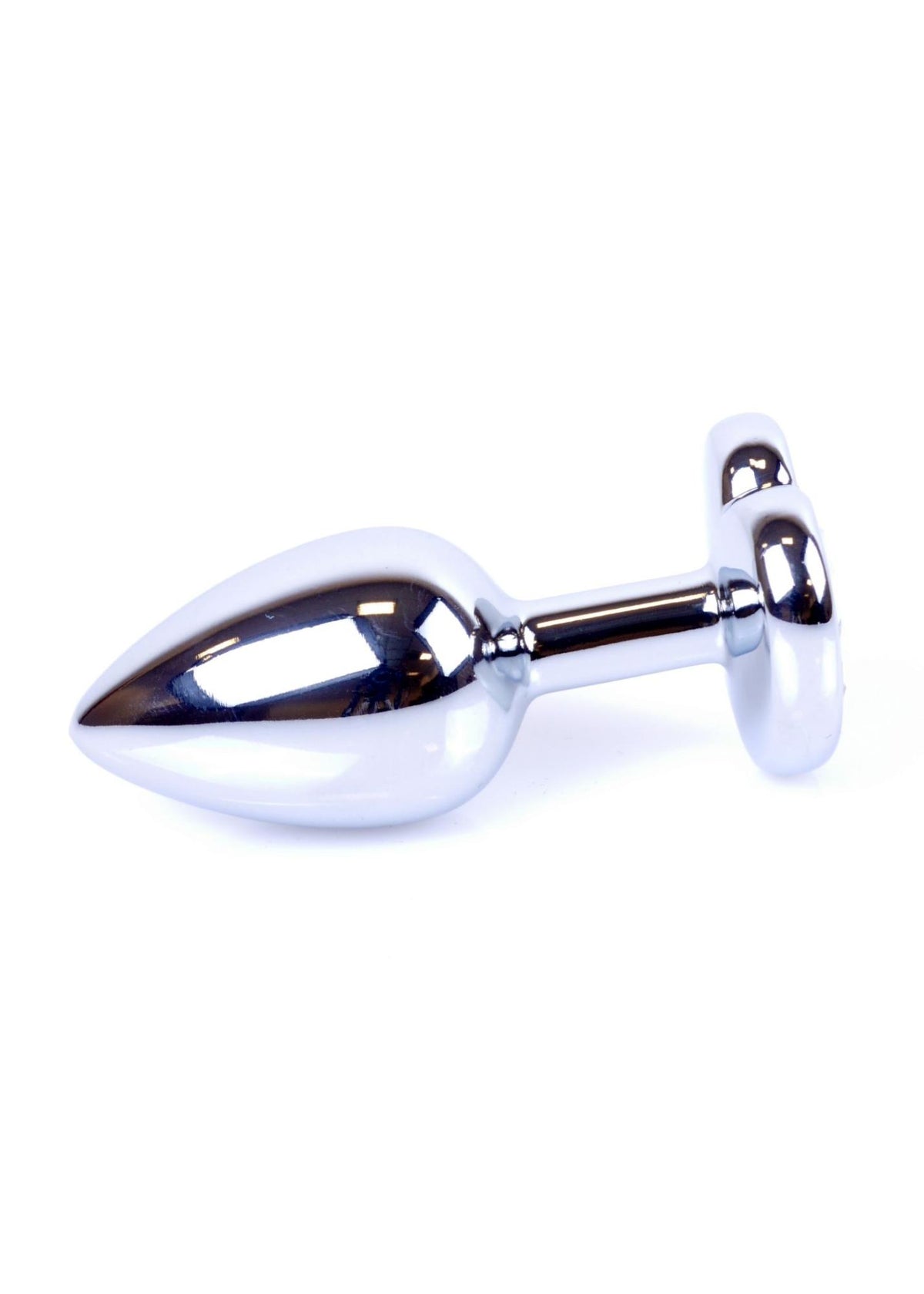 5-Biżuteria analna srebrna serce MyLove Toys czarna 7 cm-5