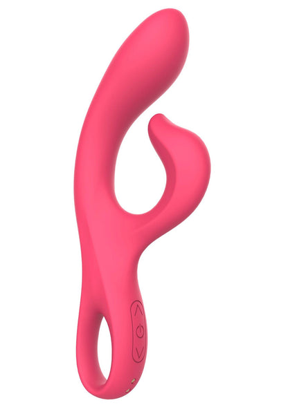 5-Wibrator XOCOON Endless Orgasm fuksja USB 21 cm-5