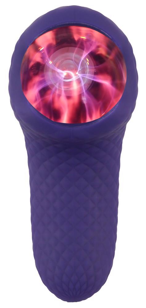 8-Wibrator mini Zanto Plasma z kulą plazmową beau coeur USB 13 cm-8