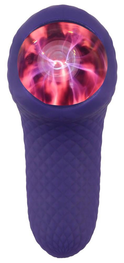 8-Wibrator mini Zanto Plasma z kulą plazmową beau coeur USB 13 cm-8