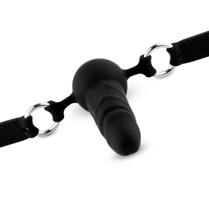 5-Knebel kulkowy penisowy silikonowy 3,8 cm regulowany HeavyFun-5