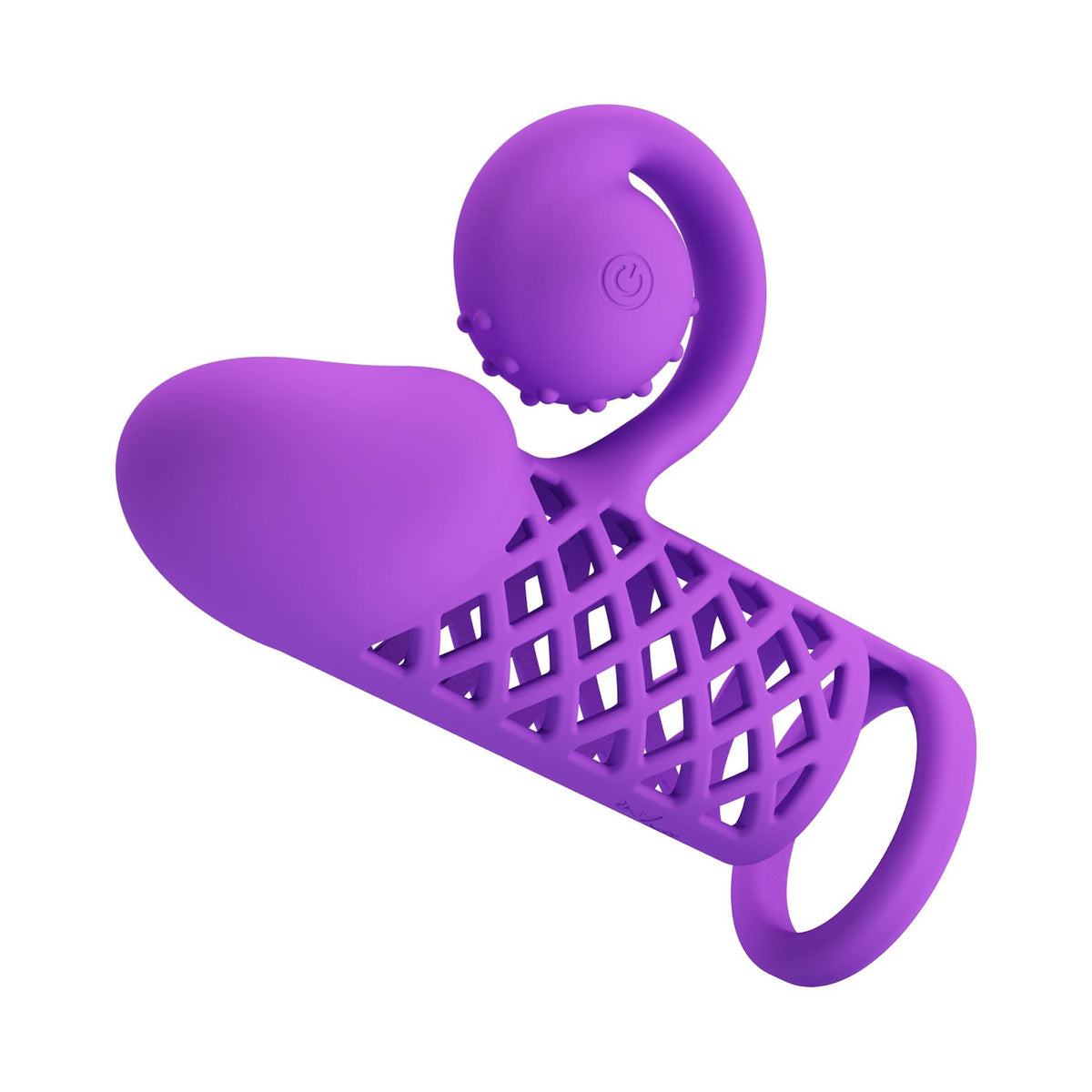 6-Przedłużka na penisa Romance stymulator łechtaczki 10 wibracji USB-6