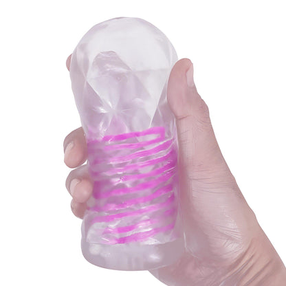 5-Masturbator przezroczysty Pretty Love TPR-5