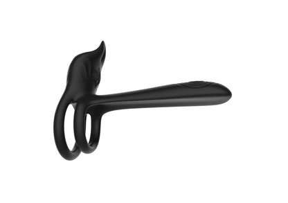 4-Stymulator - Double vibrating ring - USB 10 Functions / Remote Control-4