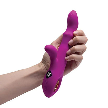4-Wibrator posuwisty punktu G Ares Fantasy silikonowy USB 23 cm-4