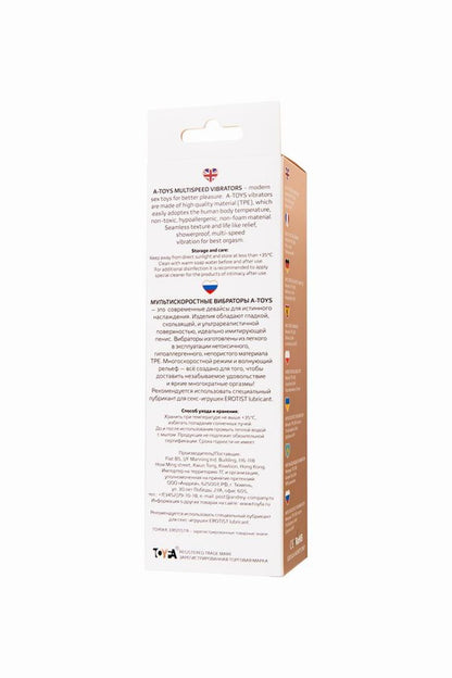 4-Wibrator realistyczny A TOYS TPE 19 cm-4
