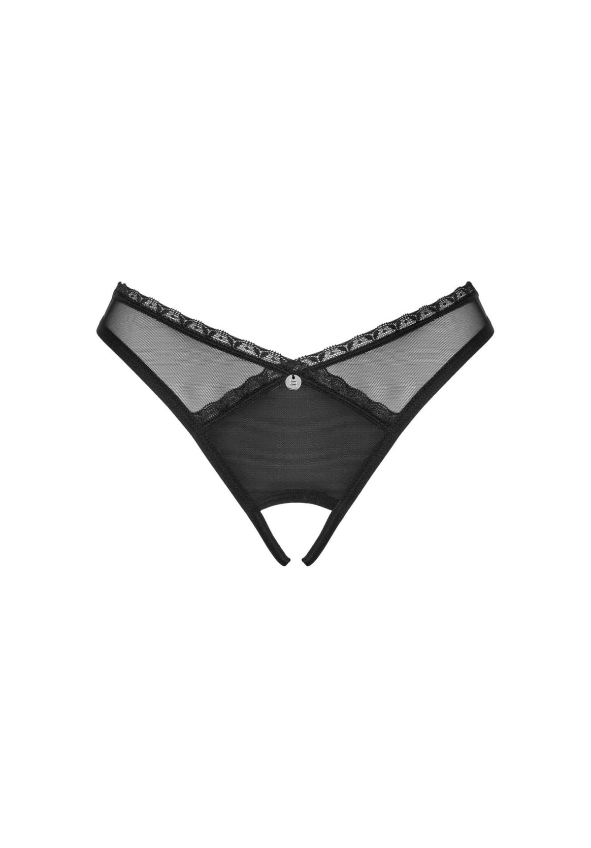 5-Stringi otwarte Latinesa Obsessive czarne XL 2XL-5