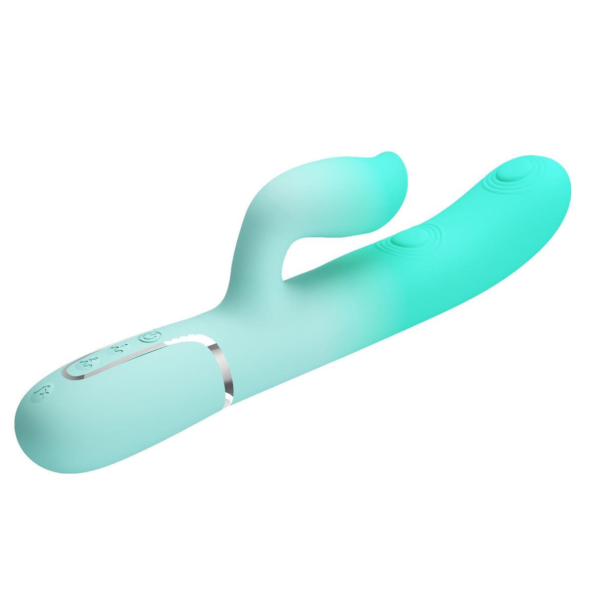 8-Wibrator króliczek Pretty Love Gigi silikonowy 7 pulsacji 7 lizania USB-8