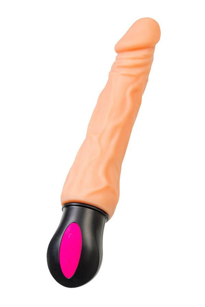 6-Wibrator realistyczny podgrzewany elastyczny A-Toys Cocksman 20,5 cm-6