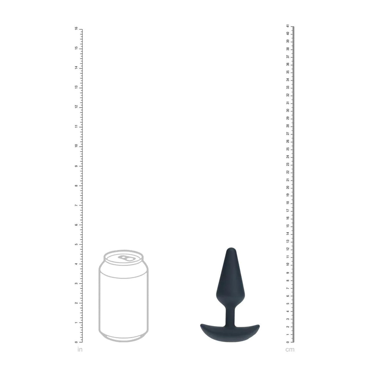 5-Wibrujący korek analny silikonowy Levelz M czarny 12 cm-5