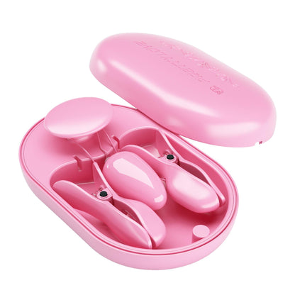5-PRETTY LOVE - Surprise Box Pink, 12 vibration functions 3 electric shock functions-5