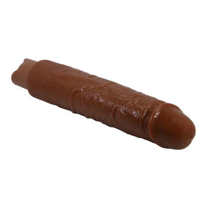 9-Realistyczny wibrator dildo Pretty Love Soren brązowy USB-9