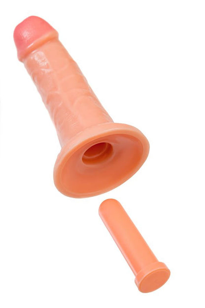 5-Dildo realistyczne Caliber z przyssawką cieliste 16 cm-5
