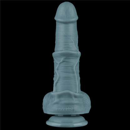 7-11'' Rechargeable Thrusting and Vibrating Silicone Dildo with Remote-7