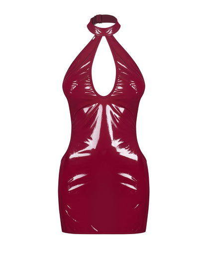 4-Sukienka lakierowana Redya Obsessive czerwona 2XL/3XL-4