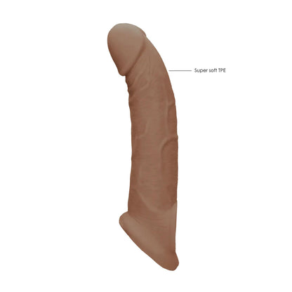 7-Superrealistyczna przedłużka na penisa RealRock TPE 20 cm-7