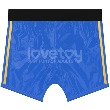 4-Chic Strap-On shorts (36 - 39 inch waist) Blue-4