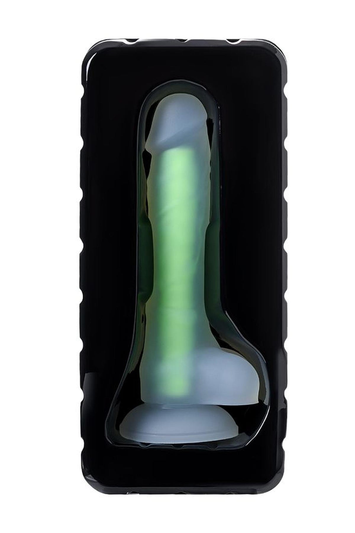 6-Dildo żelowe świecące zielone 13cm Beyond by Toyfa-6