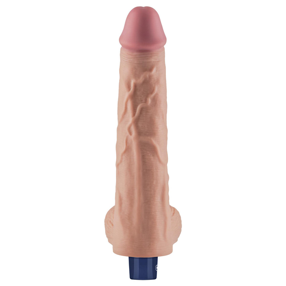 4-10" REAL SOFTEE Rechargeable TPE Vibrating Dildo(Flesh)-4