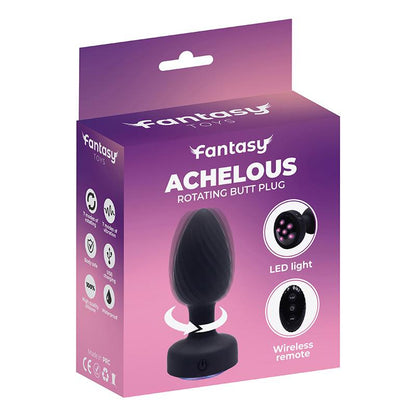 6-Rotacyjny wibrujący korek analny Achelous Fantasy USB 10 cm-6